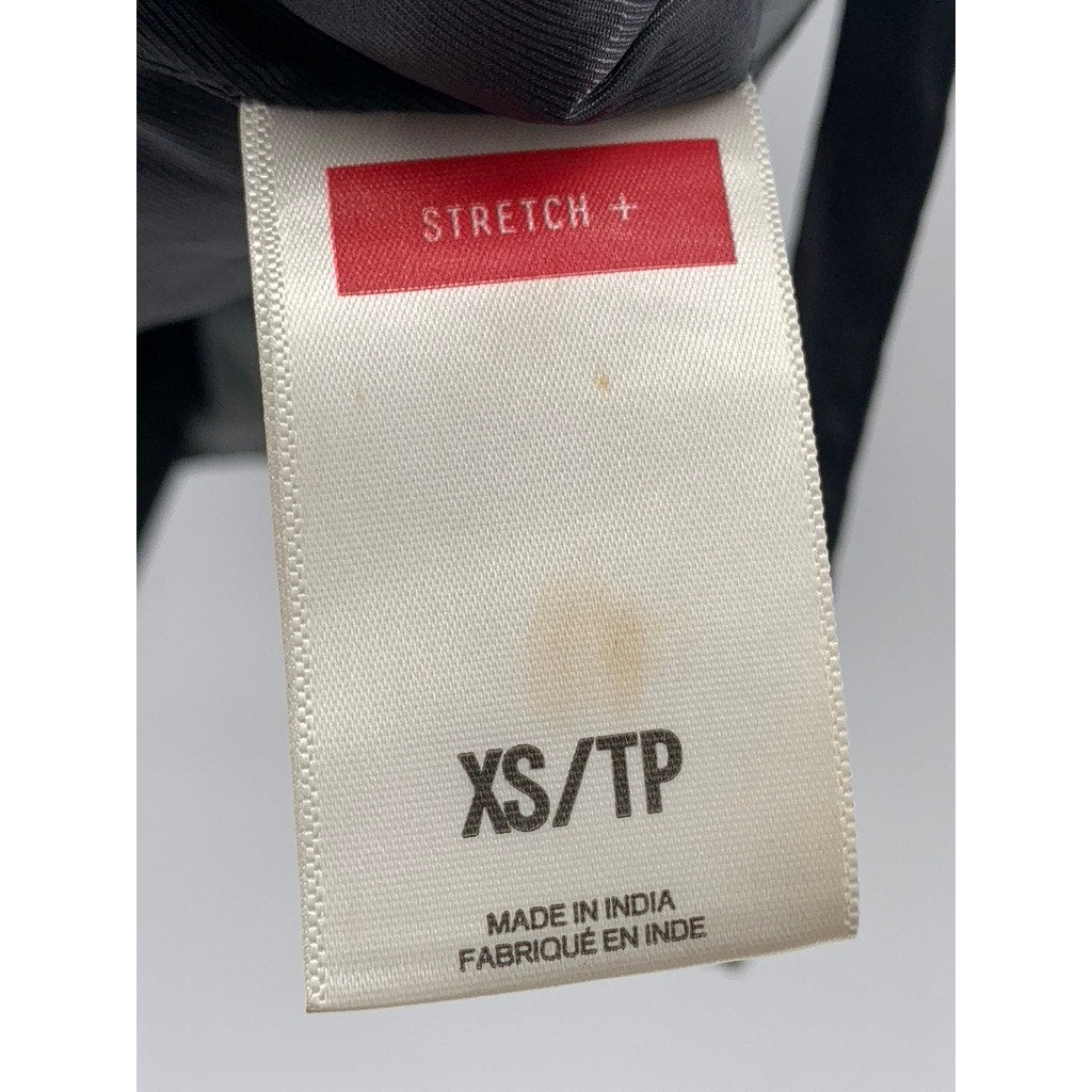 EXPRESS Men's Black 5-Button Adjustable Back V-Neck Suit Vest SZ XS