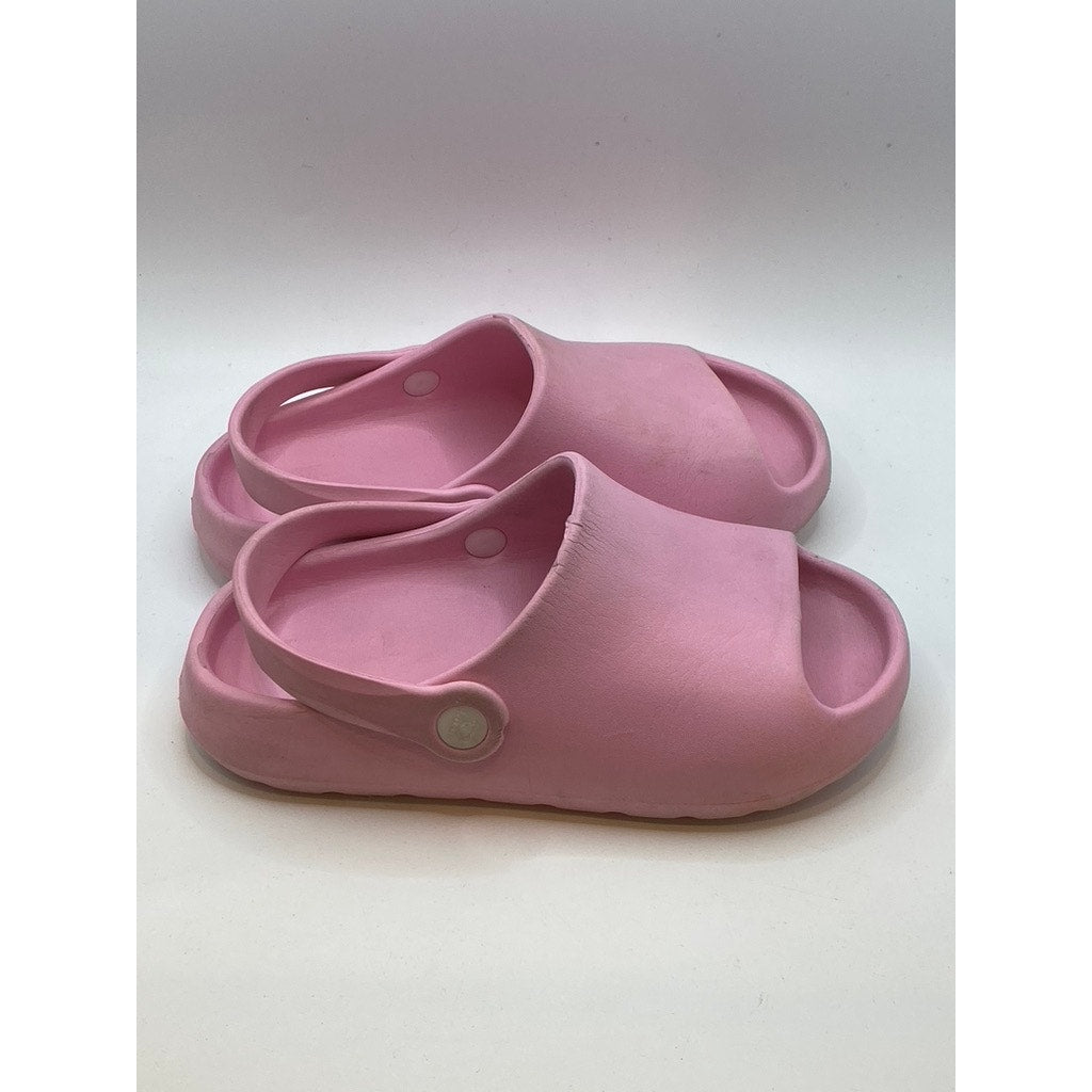 KOALA Kids' Pink TEVA Heel-Strap Open-Toe Slide Sandals SZ 12