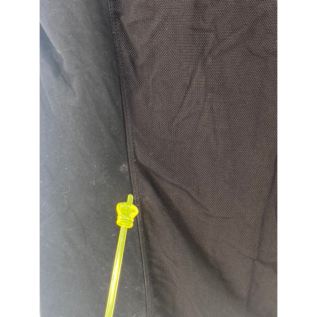 ALPHALETE Men's Black Solid Crewneck Short Sleeve T-Shirt SZ M