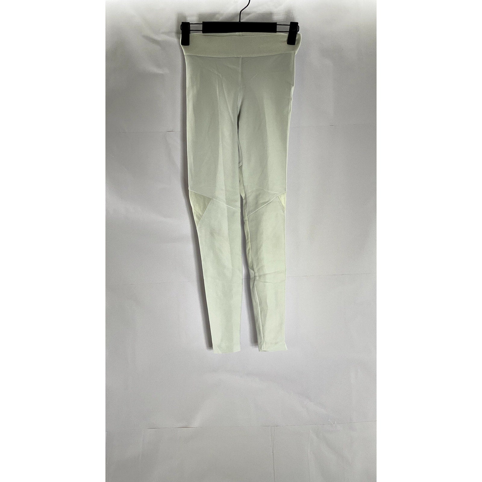 HEROINE SPORT Women's White Elastic Waist Pull-On Tracking Leggings SZ XS