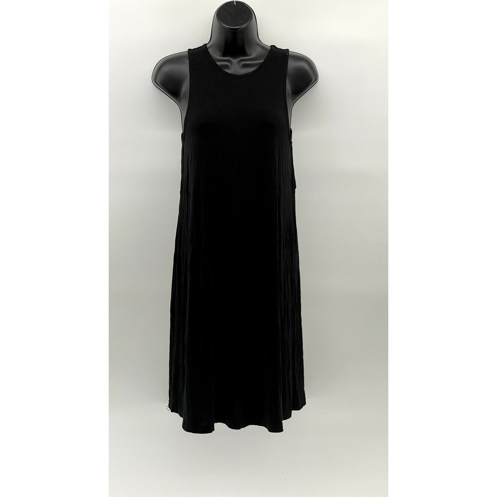 MOSSIMO SUPPLY CO. Women's Black Scoop-Neck Sleeveless A-Line Mini Dress SZ XS