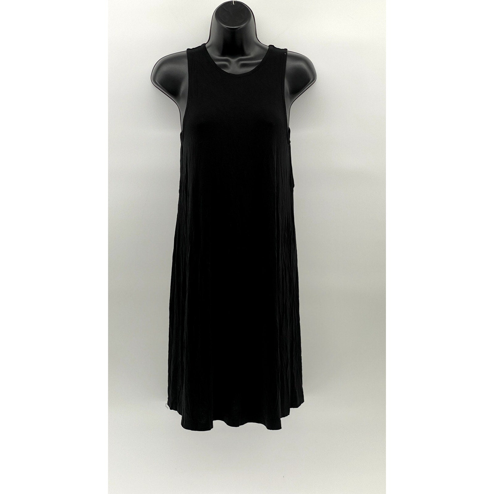 MOSSIMO SUPPLY CO. Women's Black Scoop-Neck Sleeveless A-Line Mini Dress SZ XS