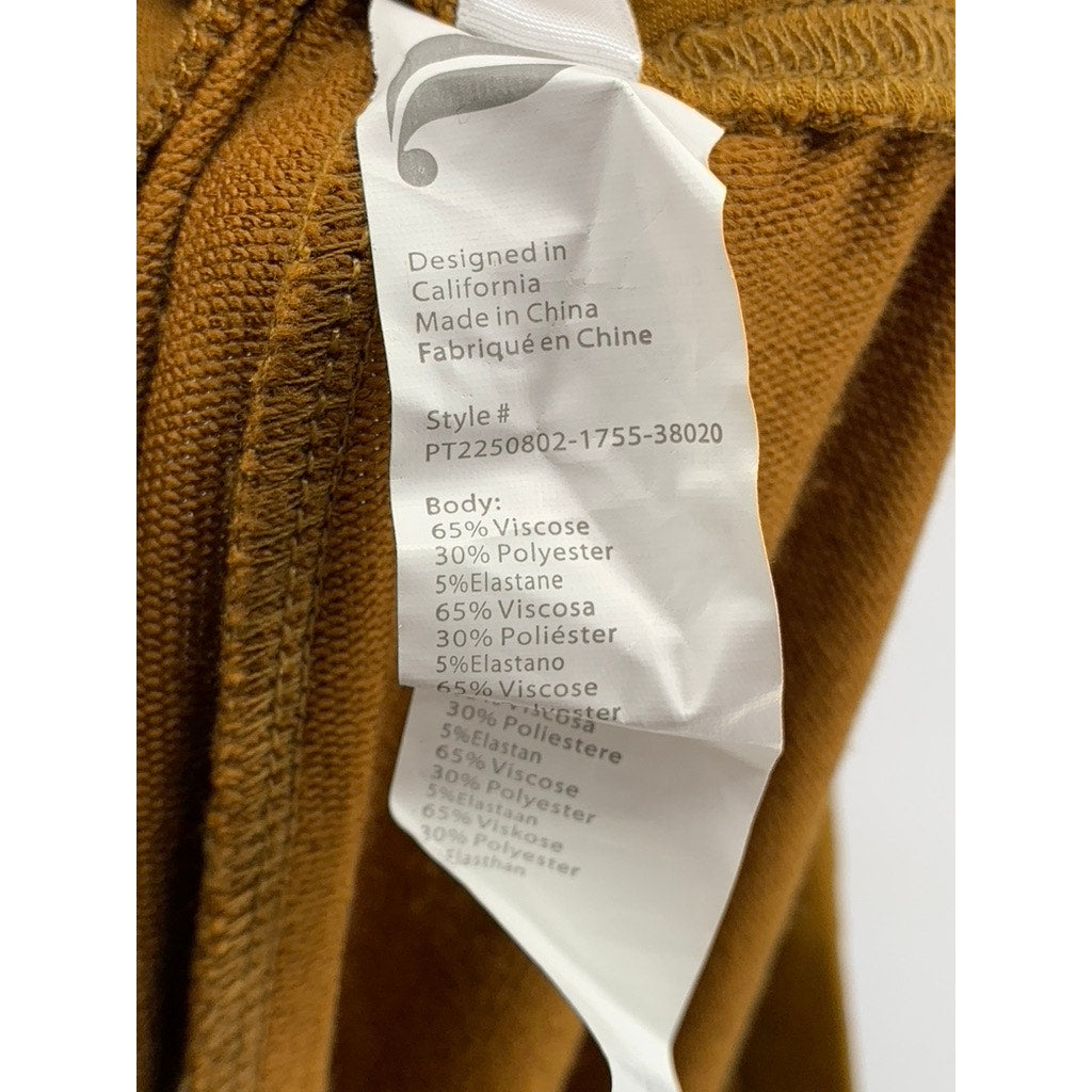 FABLETICS Women's Camel Brown Drawstring Pull-On Jogger Pants SZ XS