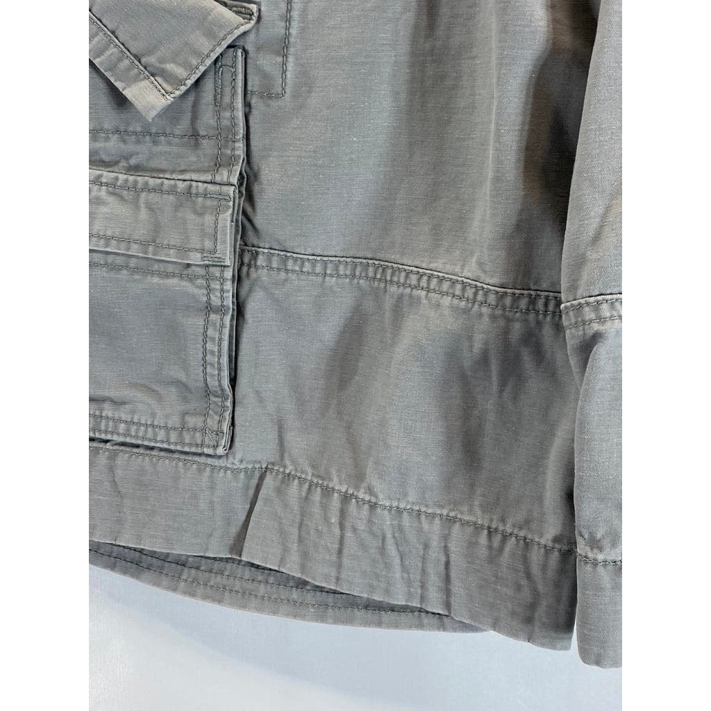 LEVI'S Men's Light Gray Classic-Fit Cargo Shorts SZ 31