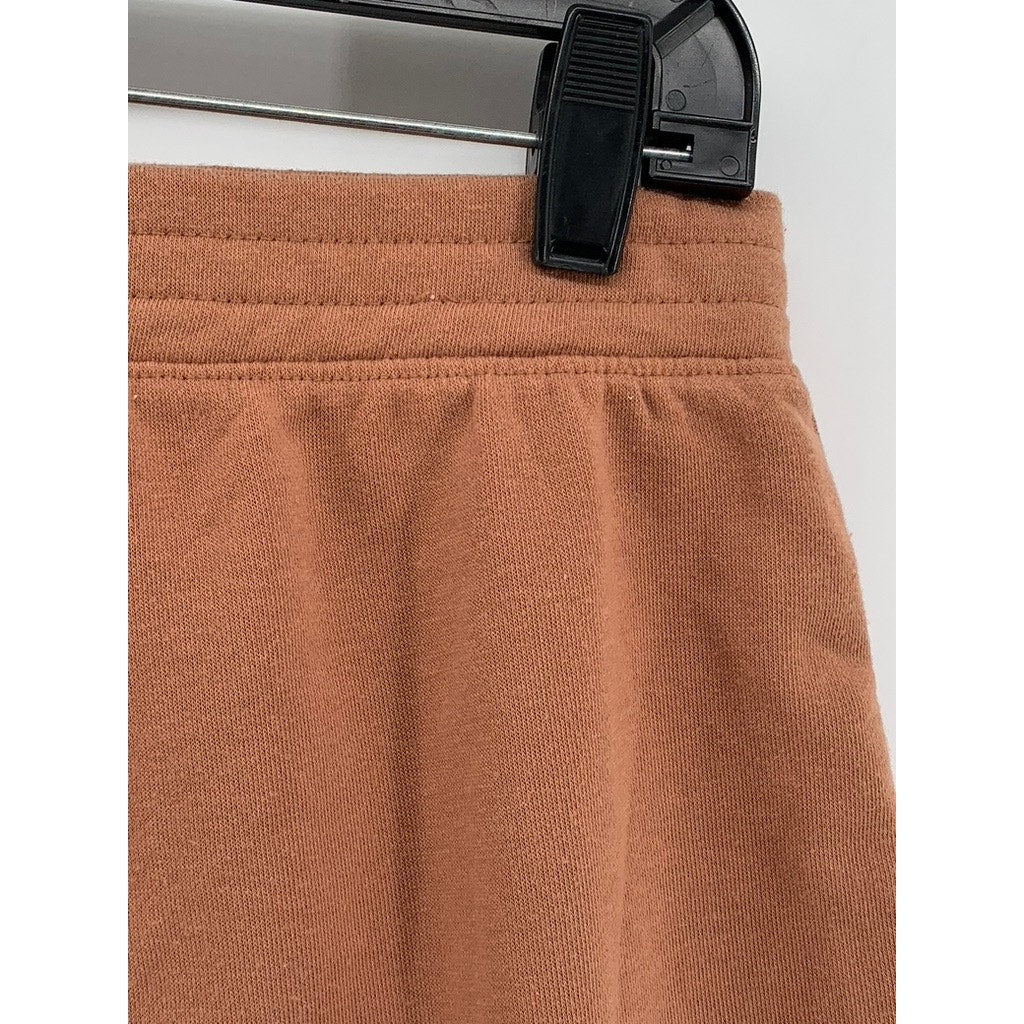 BOZZOLO Women's Tan Casual Cotton-Blend Shorts SZ L