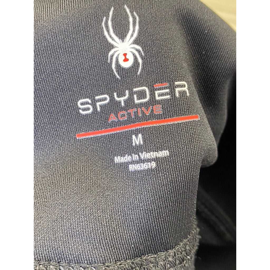 SPYDER Womens Black Workout Leggings SZ (M)