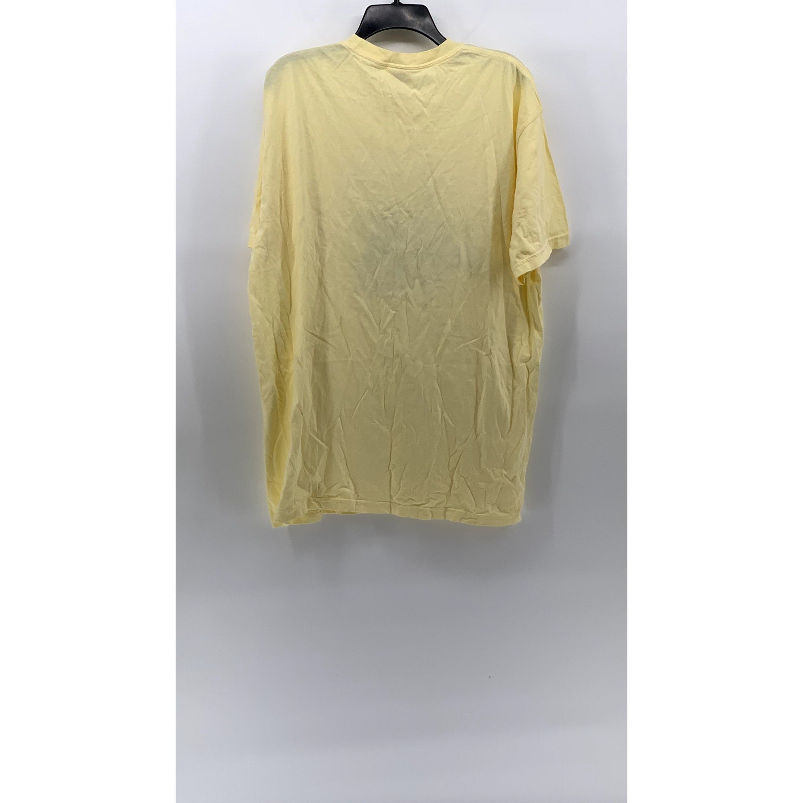 COMFORT COLORS Men's Yellow Crewneck Short Sleeve Little Dipper T-Shirt SZ XL