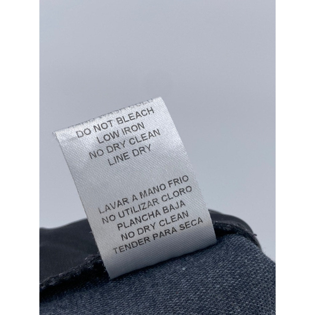 ON FLEEK Women's Black Faux Leather High-Rise Shorts SZ S