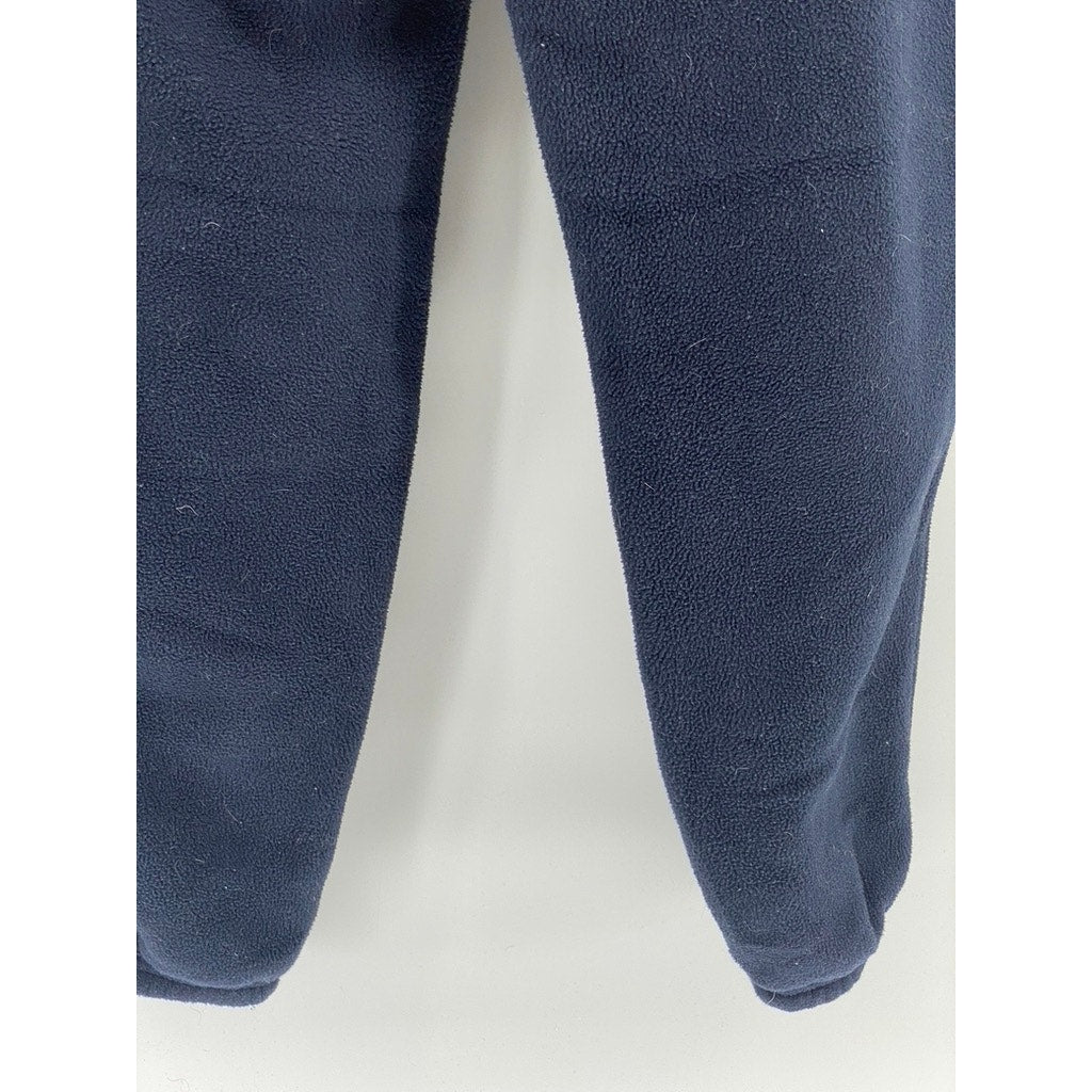 WOOLRICH Men's Navy Blue Polartec Sherpa Pull-On Sweatpants SZ M