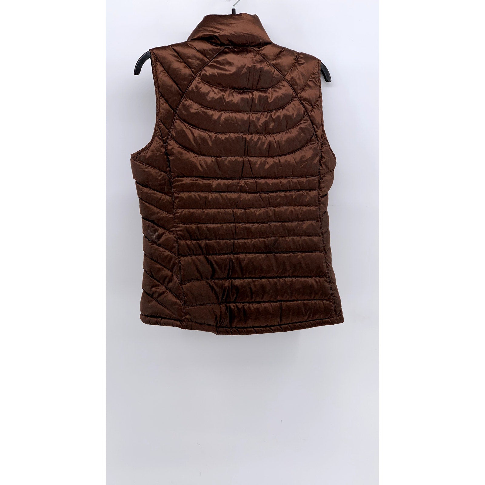 BERNARDO GOOSE DOWN Women's Brown Puffer Zip-Up Jacket SZ S