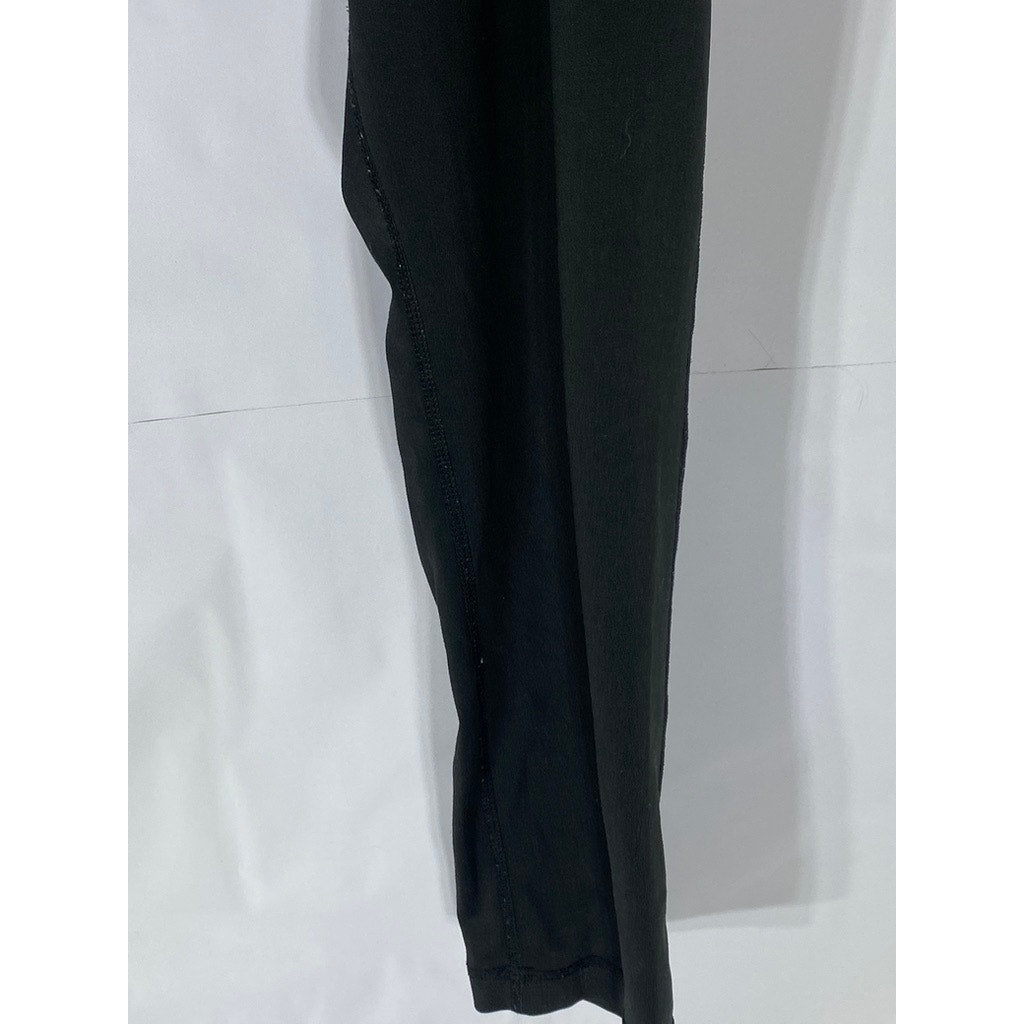ADIDAS Women's Black Solid Climalite Stretch Leggings SZ L