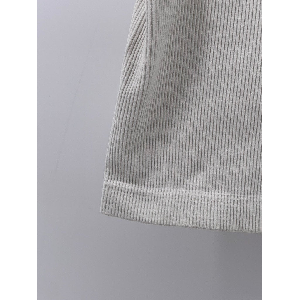 H&M MOVE Women's White Ribbed Tank Top SZ M