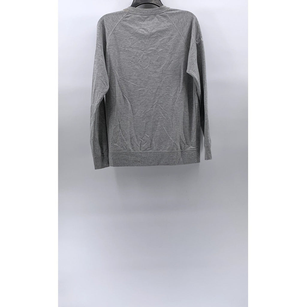 GOOGLE Women's Gray Crewneck Long Sleeve Women Labs Logo Sweatshirt SZ M
