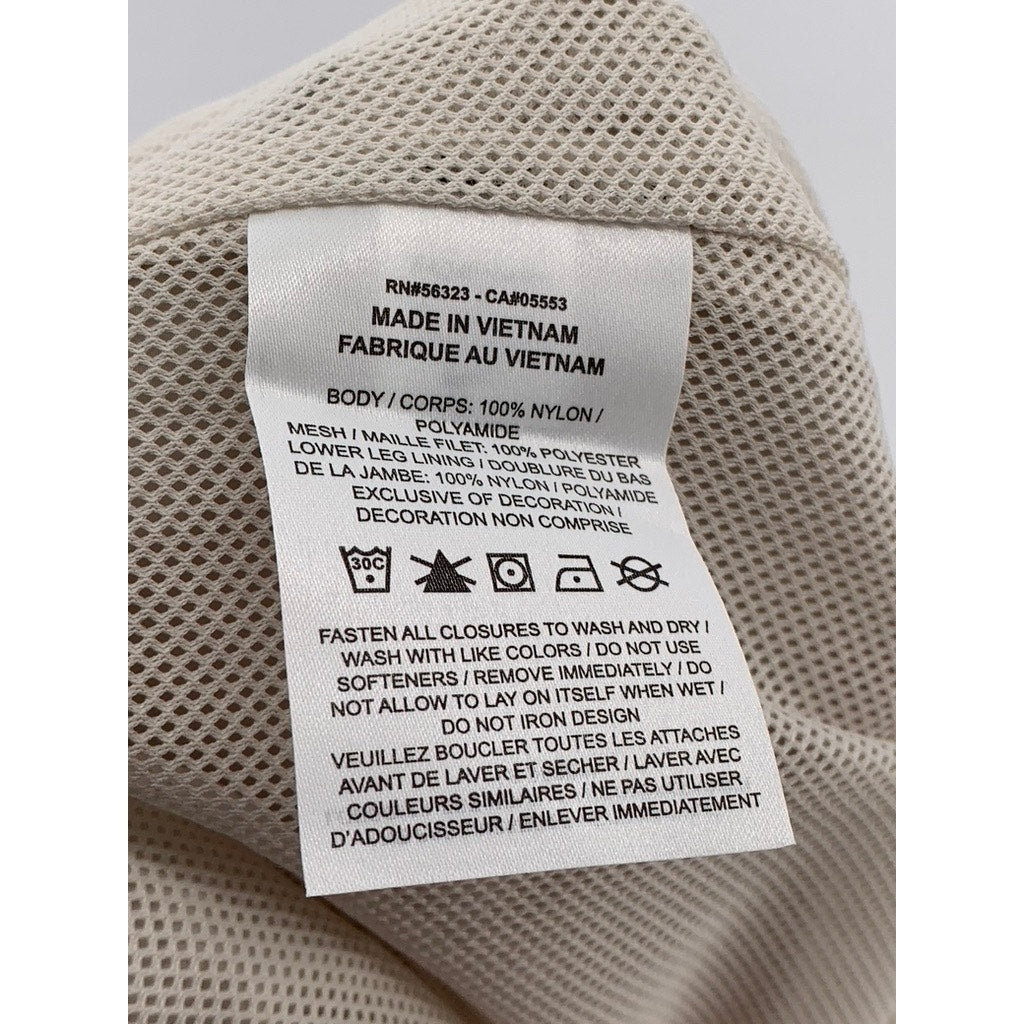 NIKE Women's Tan Oversized Full Length Mid-Rise Elastic Waist Sweatpants SZ S