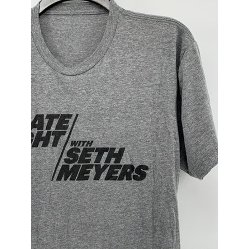 UNBRANDED Men’s Gray Logo Short Sleeve T-Shirt SZ M
