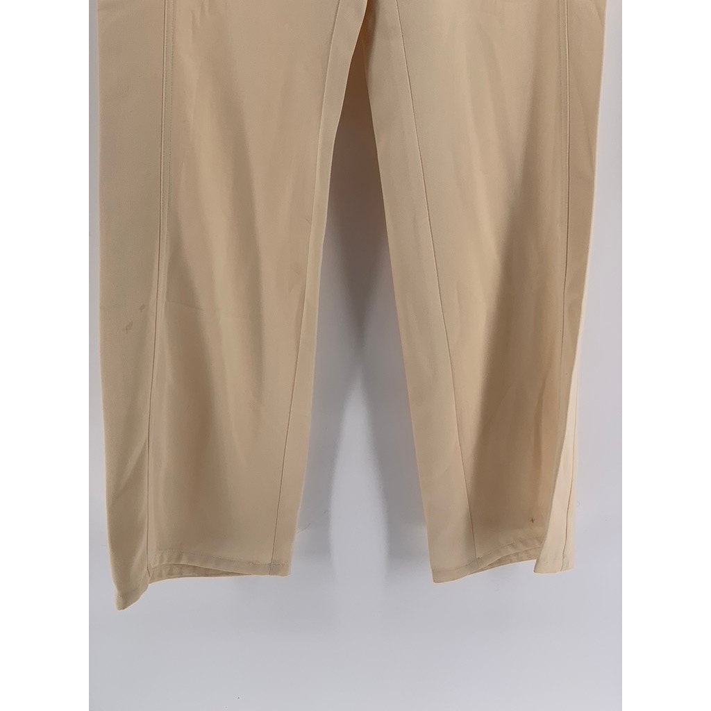 INC INTERNATIONAL CONCEPTS Women's Beige Button-Front Pants SZ 12