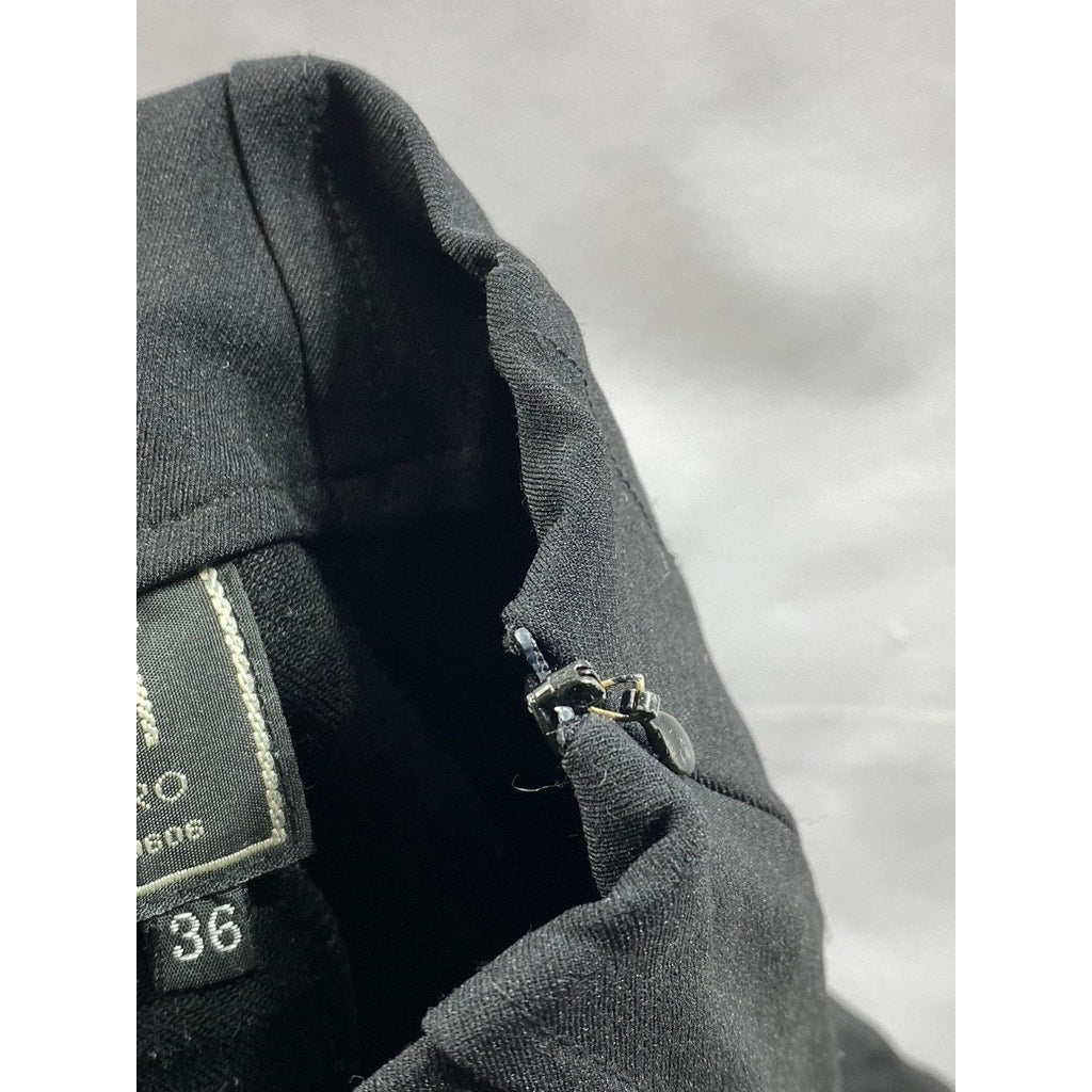 MR. CAT By Isabel De Pedro Women's Black Lace-Up High-Rise Skinny Pant SZ36(US2)