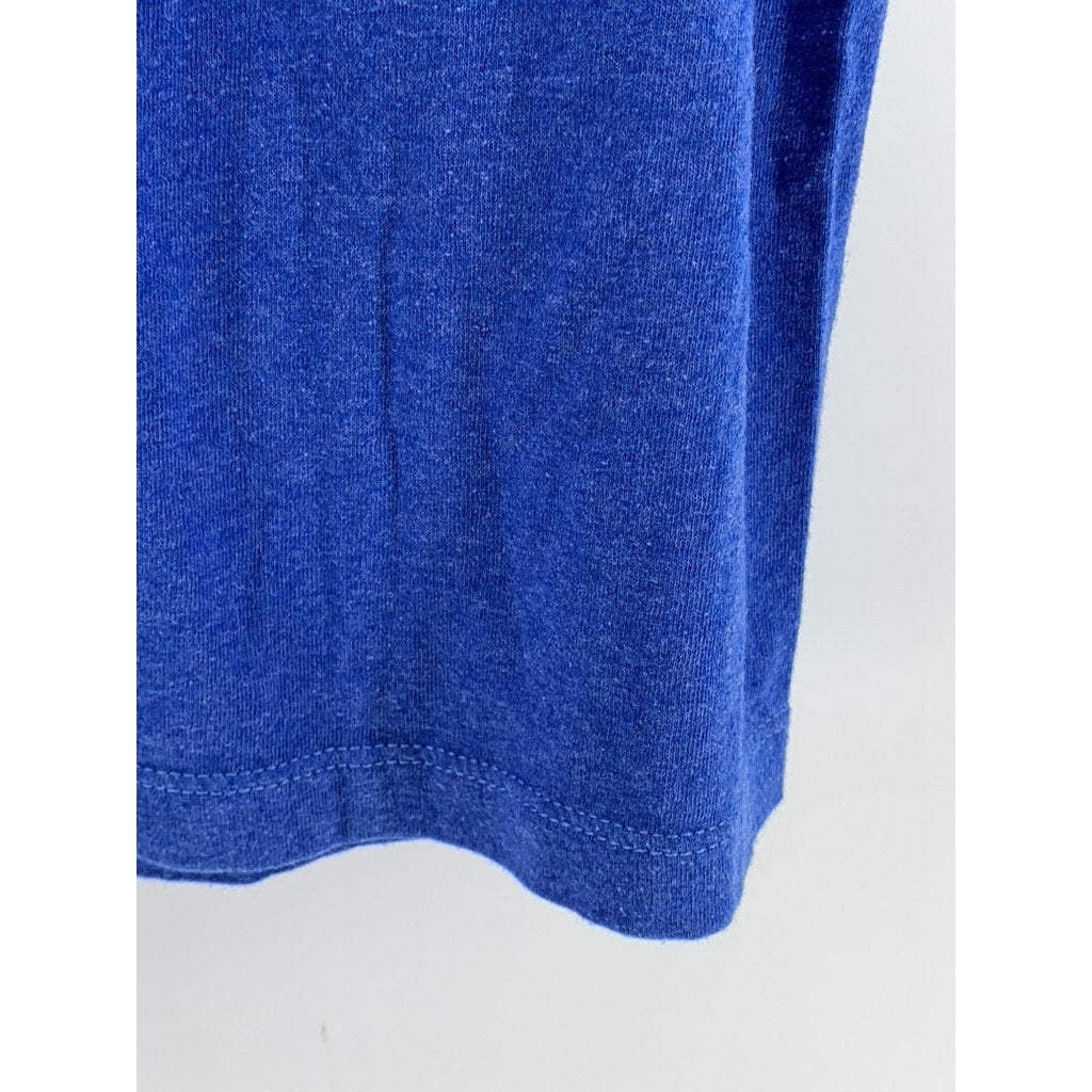 ROUTE 66 Men's Blue Y2K Printed Crewneck Short Sleeve T-Shirt SZ XL