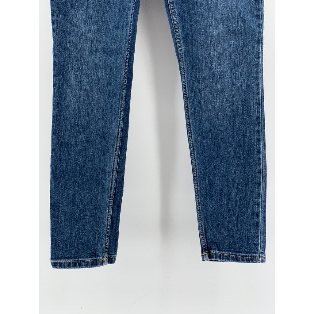CALVIN KLEIN Women's Blue Denim Stretch Skinny Jeans SZ 6