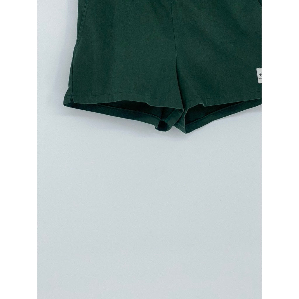 MUTTONHEAD Unisex Adult Forest Green Drawstring Casual Shorts SZ M