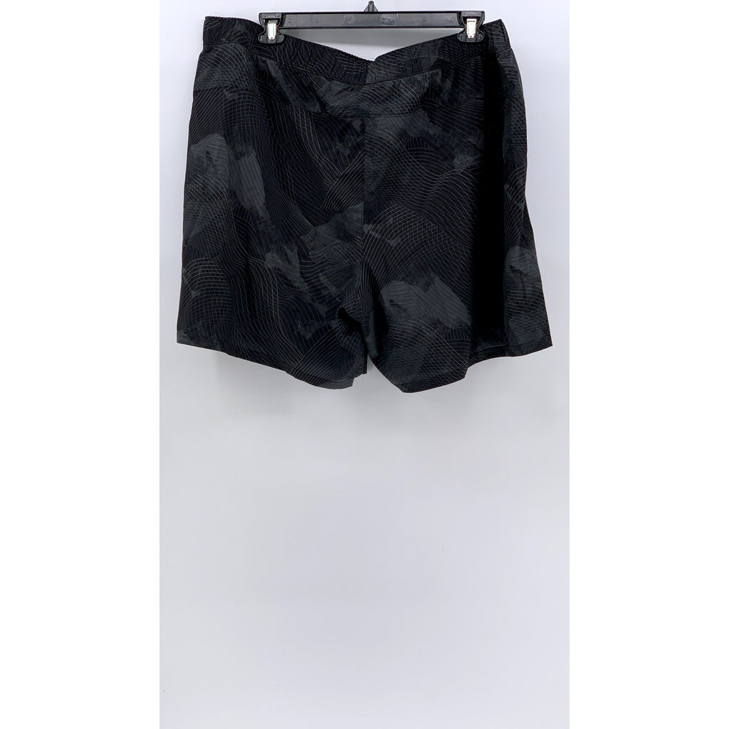 OLD NAVY ACTIVE Men’s Black Geo 7” Essential Shorts SZ 3XL