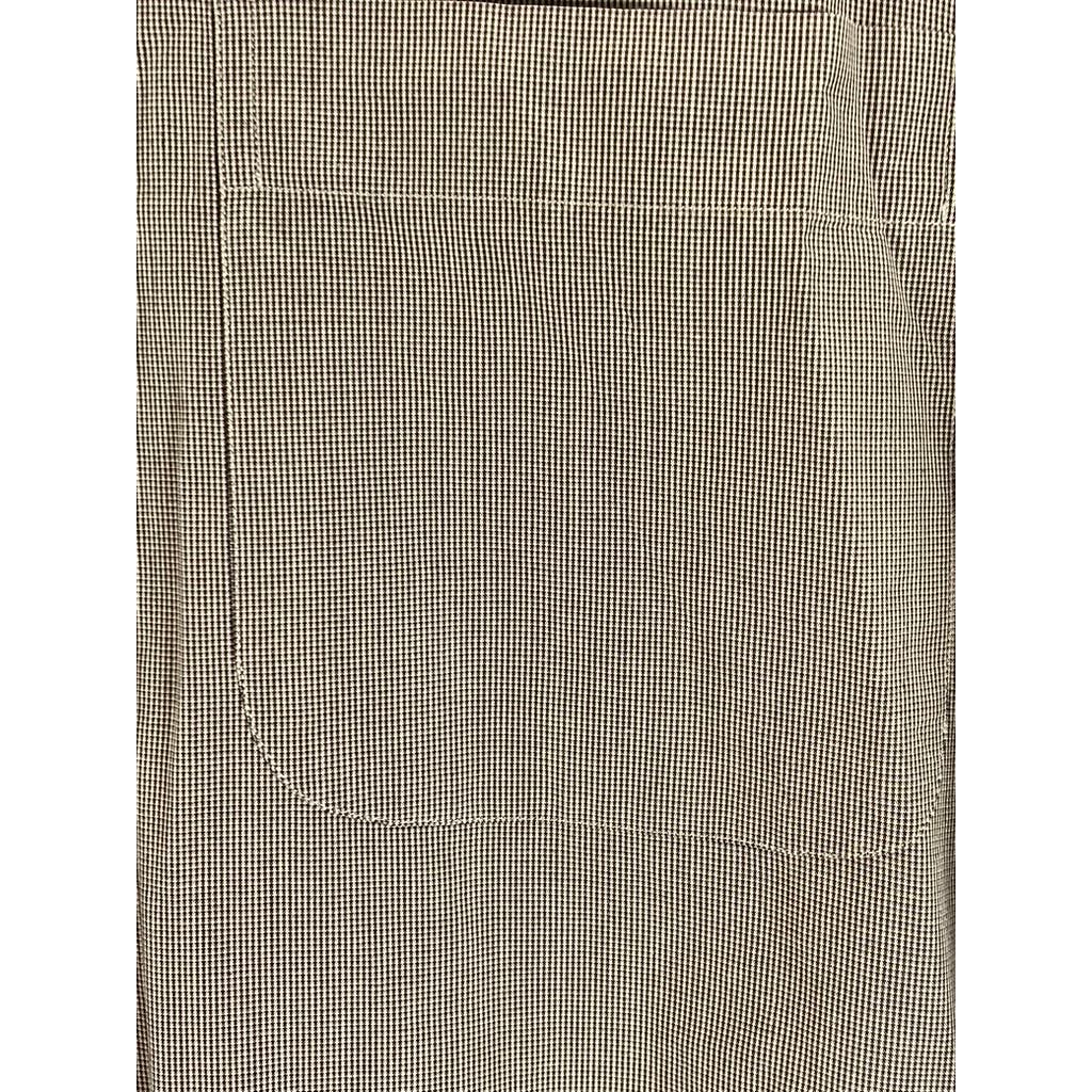 NORDSTROM Men's Brown Printed Relaxed Classic Button-Up Dress Shirt SZ 17.5/34