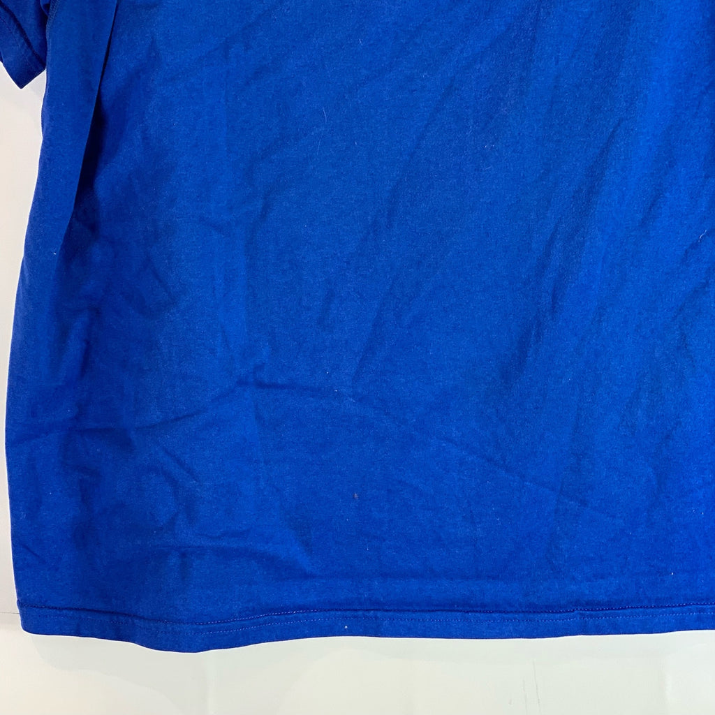 NIKE Men's Blue Dri-Fit V-Neck Short Sleeve Active T-Shirt SZ XL