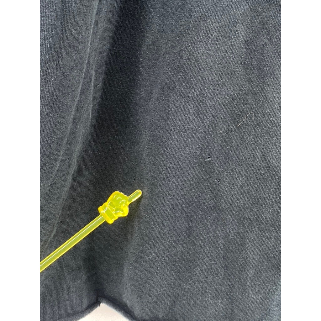 STEVE & BARRY’S Men’s Black Mustang Graphic Crewneck Short Sleeve T-Shirt SZ L