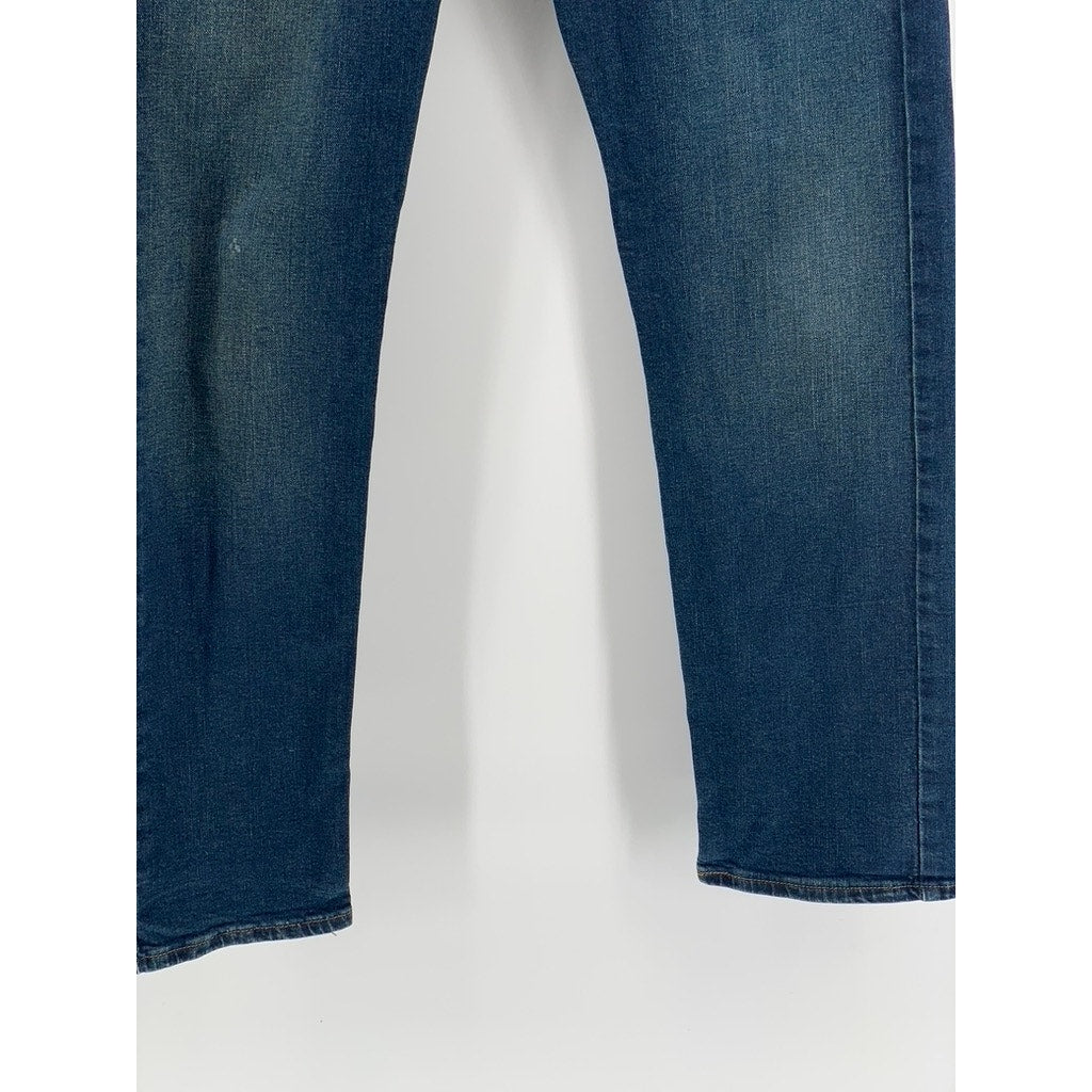 SIGNATURE By Levi’s Strauss & Co Men’s Blue Denim Straight Jeans SZ 30x30