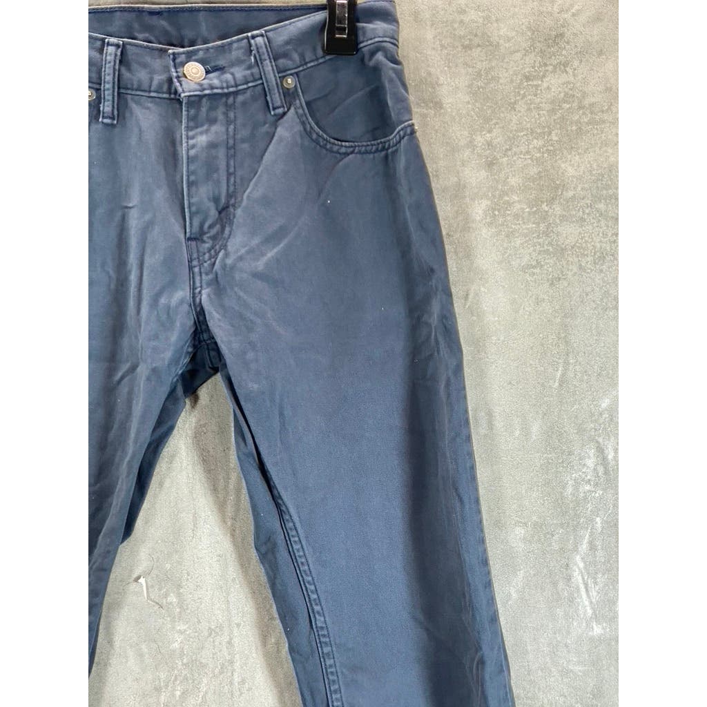 LEVI'S Men's Blue 514 Slim Straight-Leg Jeans SZ 28X32