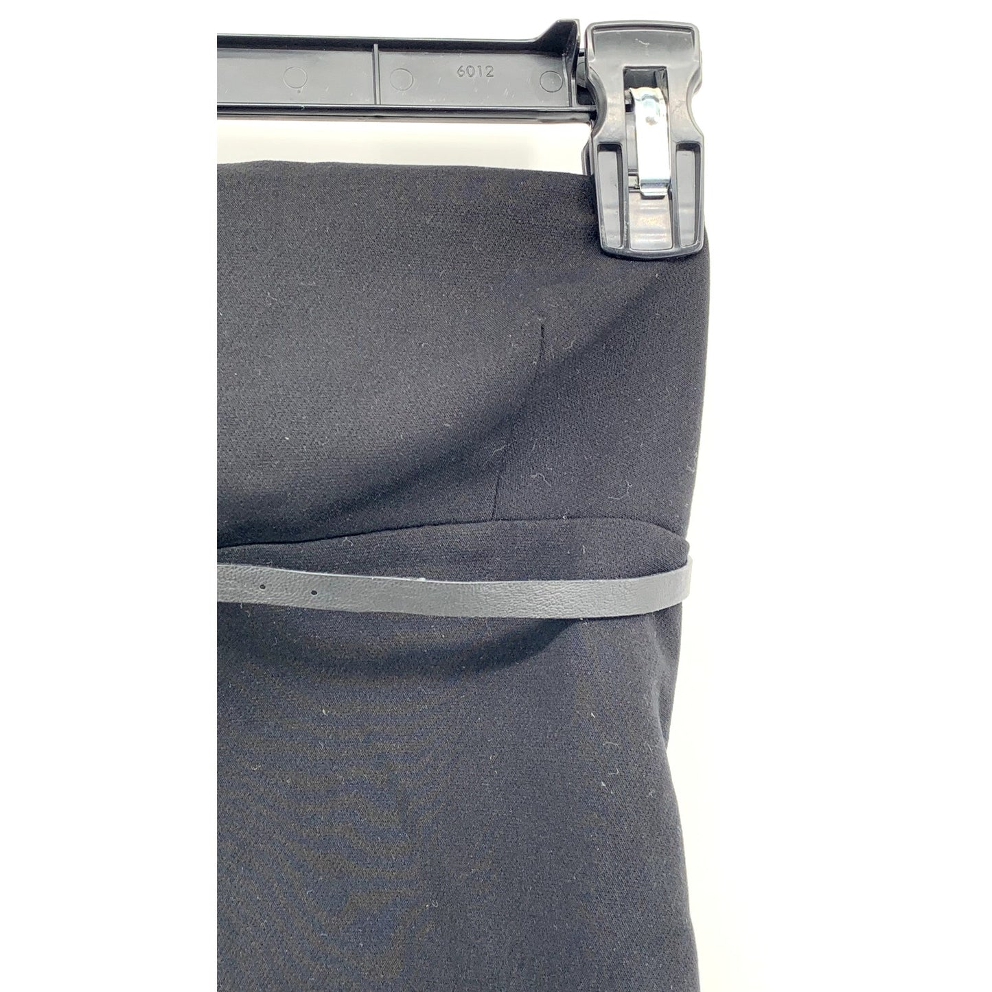 ZARA Women's Black Buckle Strap Open-Back Strapless Top SZ XS