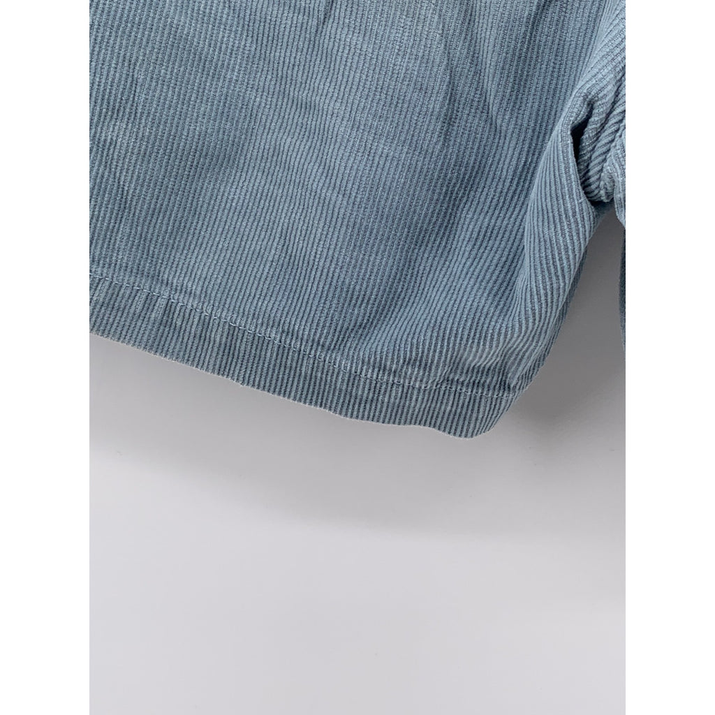 BIRCHWELL BEACH BRITCHES Men's Light Blue Classic Corduroy Shorts SZ 34