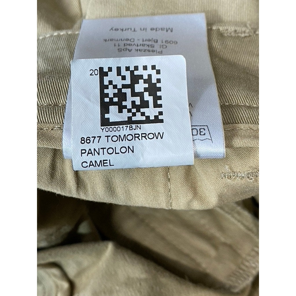 TOMORROW Women's Camel Ellen Wide-Leg High-Rise Pant SZ 25