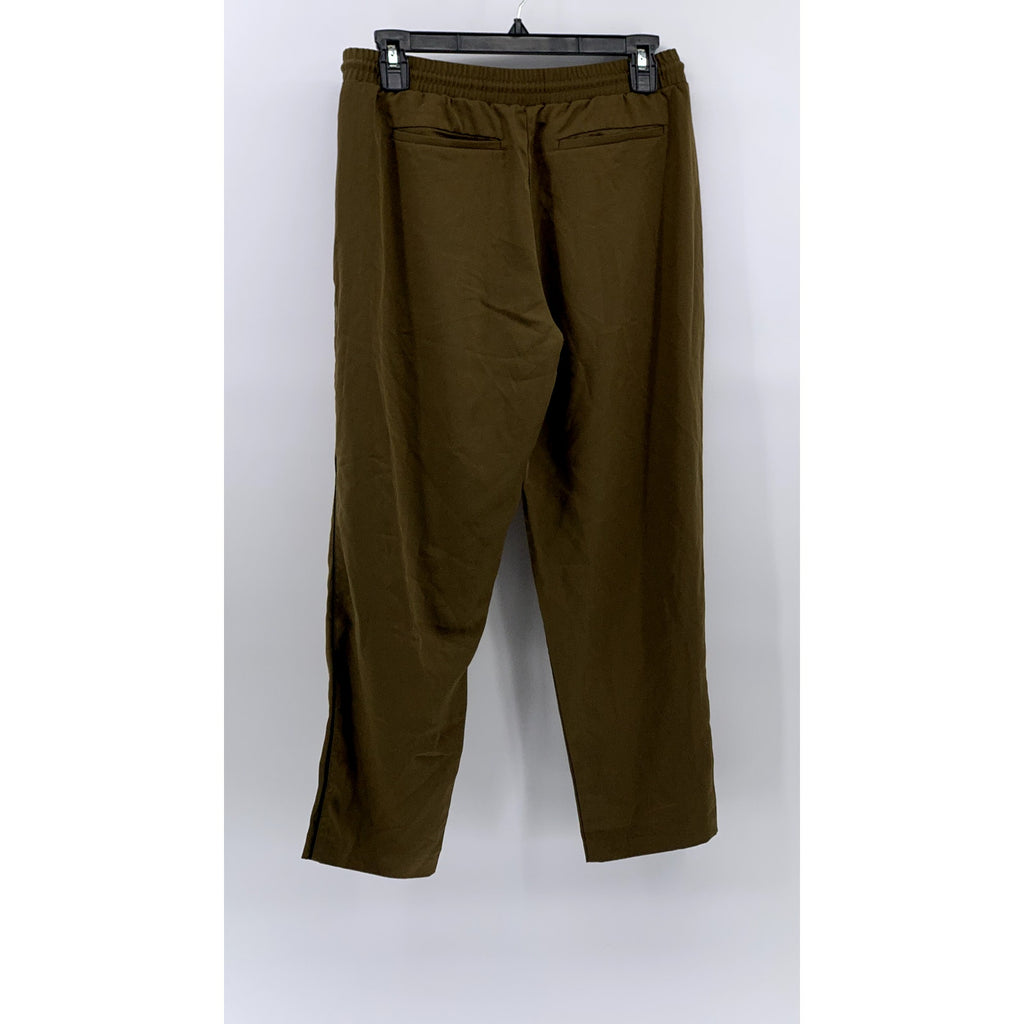 SILENCE + NOISE Women's Olive Green Slim Leg Pants SZ S