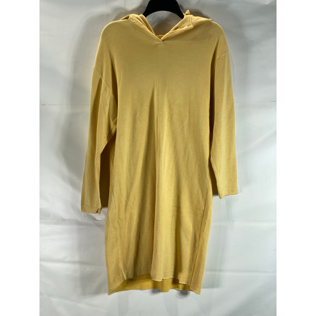 BALLOON PARIS VINTAGE Women's Mustard Collared Long Sleeve Dress SZ 1