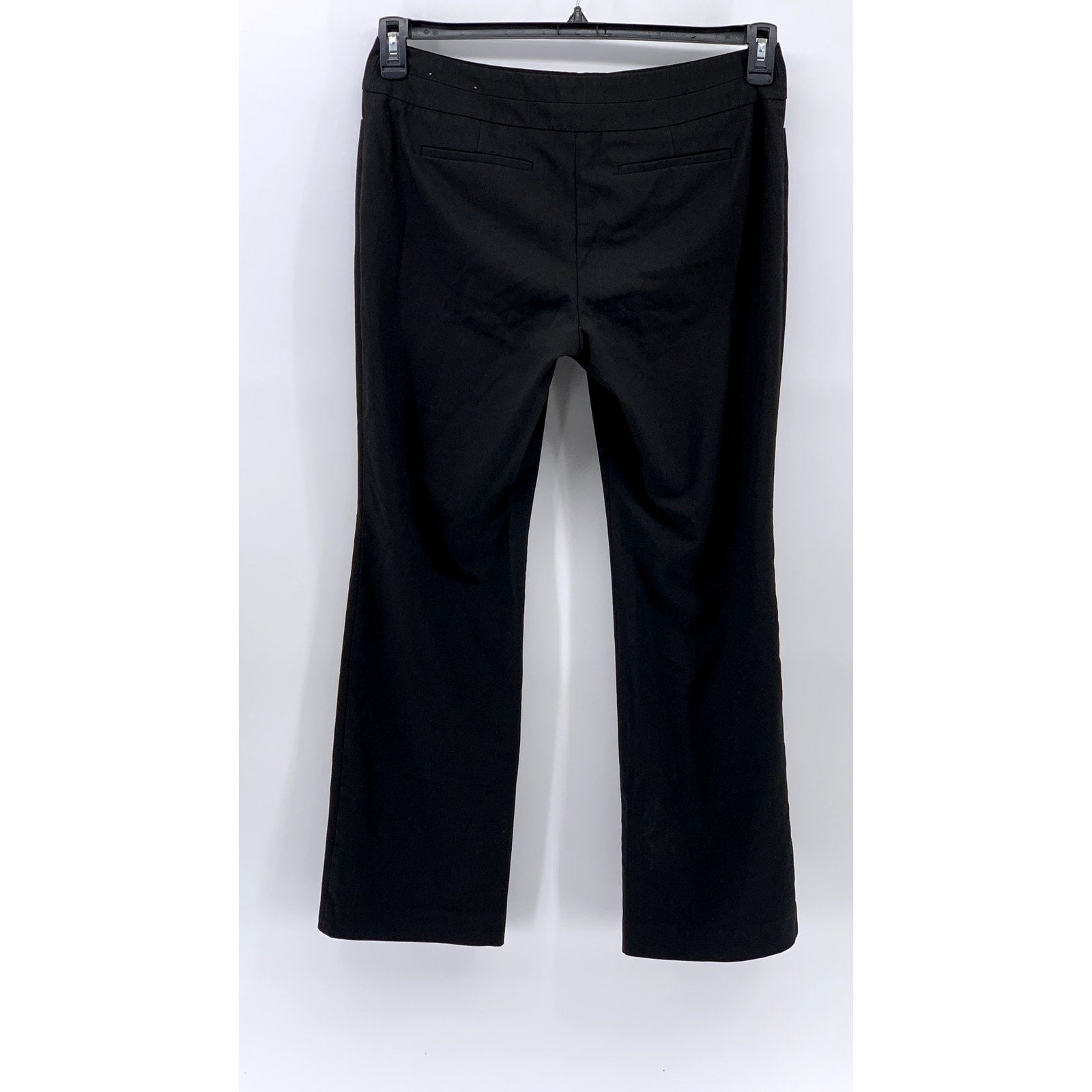 ANN TAYLOR Petite Women's Black Signature Straight-Leg Pant SZ 8P