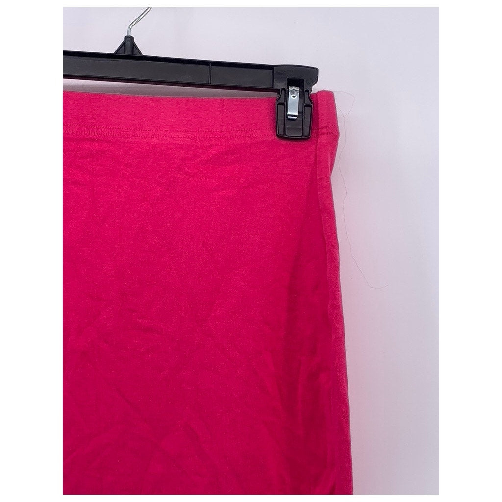 SHEIN Women's Hot Pink Casual Pull-On Straight Mini Skirt SZ 6