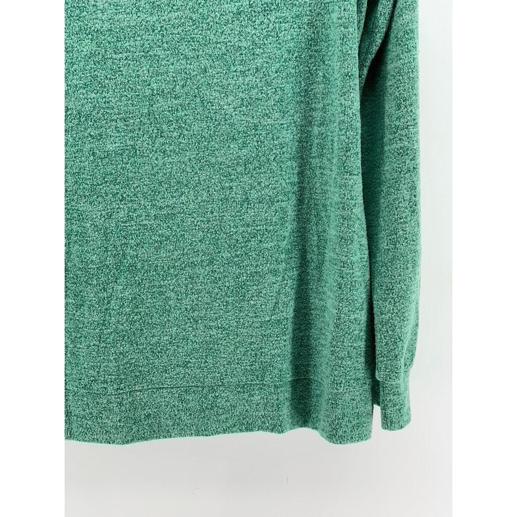 UNBRANDED Men's Green Printed Long Sleeve Shirt SZ L