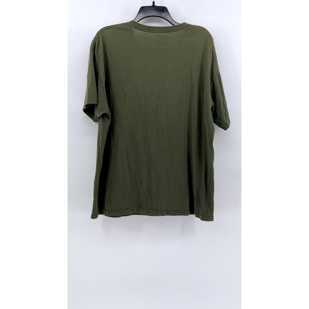 ACES & IDOLS Men's Olive Green Graphic Short Sleeve T-Shirt SZ XL