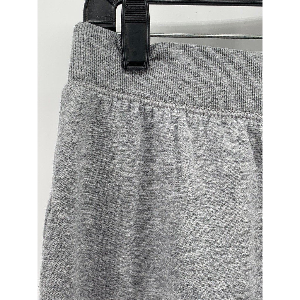 TIME & TRU Women's Gray Cotton Blend Relaxed Straight Leg Pants SZ M