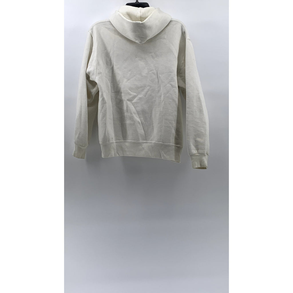 RUSSELL ATHLETIC Unisex Adult White-Blue St. Louis Logo Pullover Hoodie SZ M