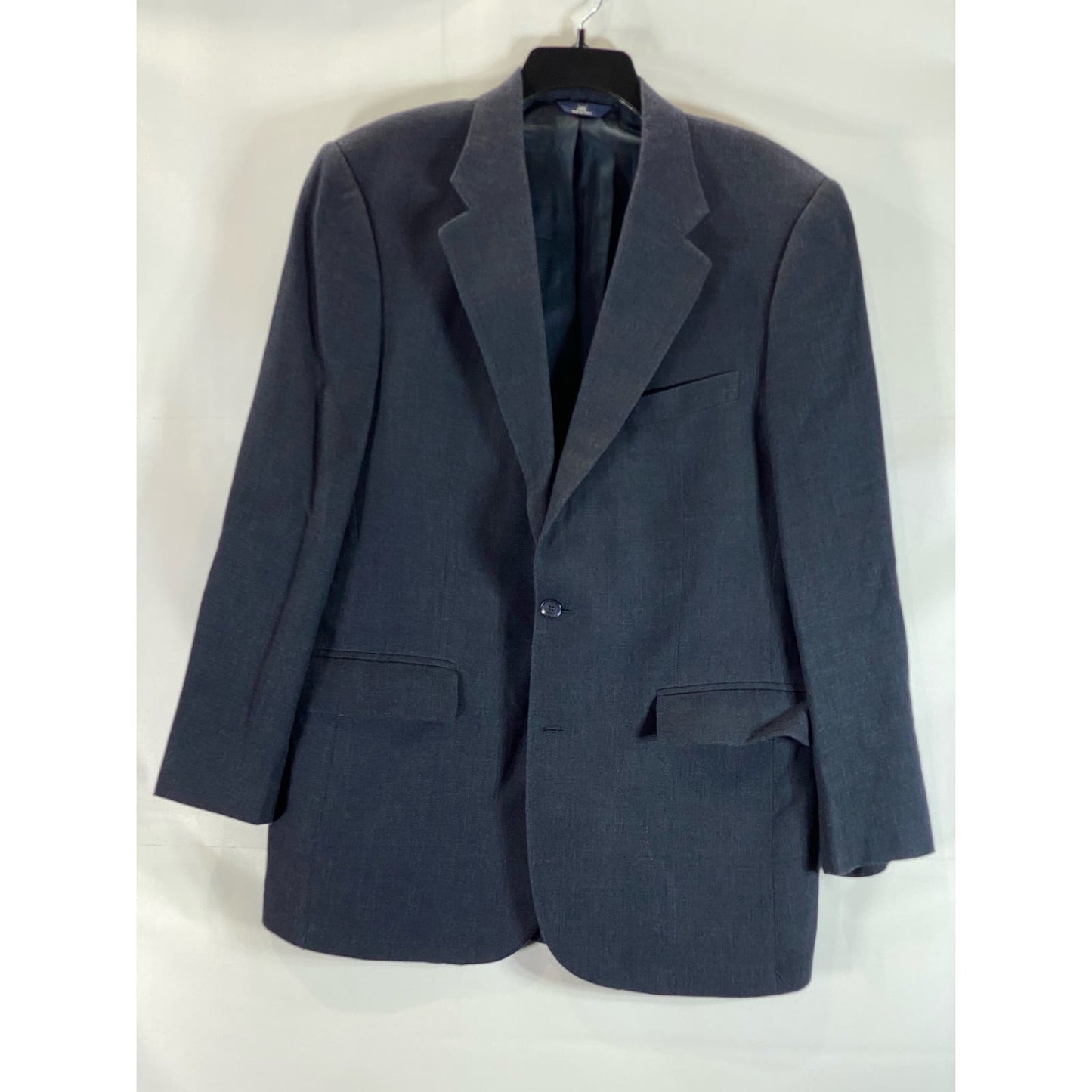 BROOKS BROTHERS 346 Men's Navy Wool-Blend Two-Button Blazer SZ 42R