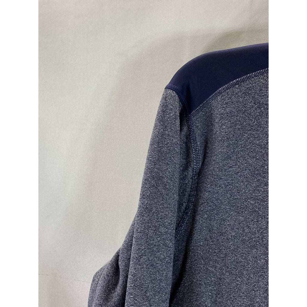 UNDER ARMOUR Men's Blue/Gray ColdGear Loose Fit Survival Active Sweatshirt SZ M