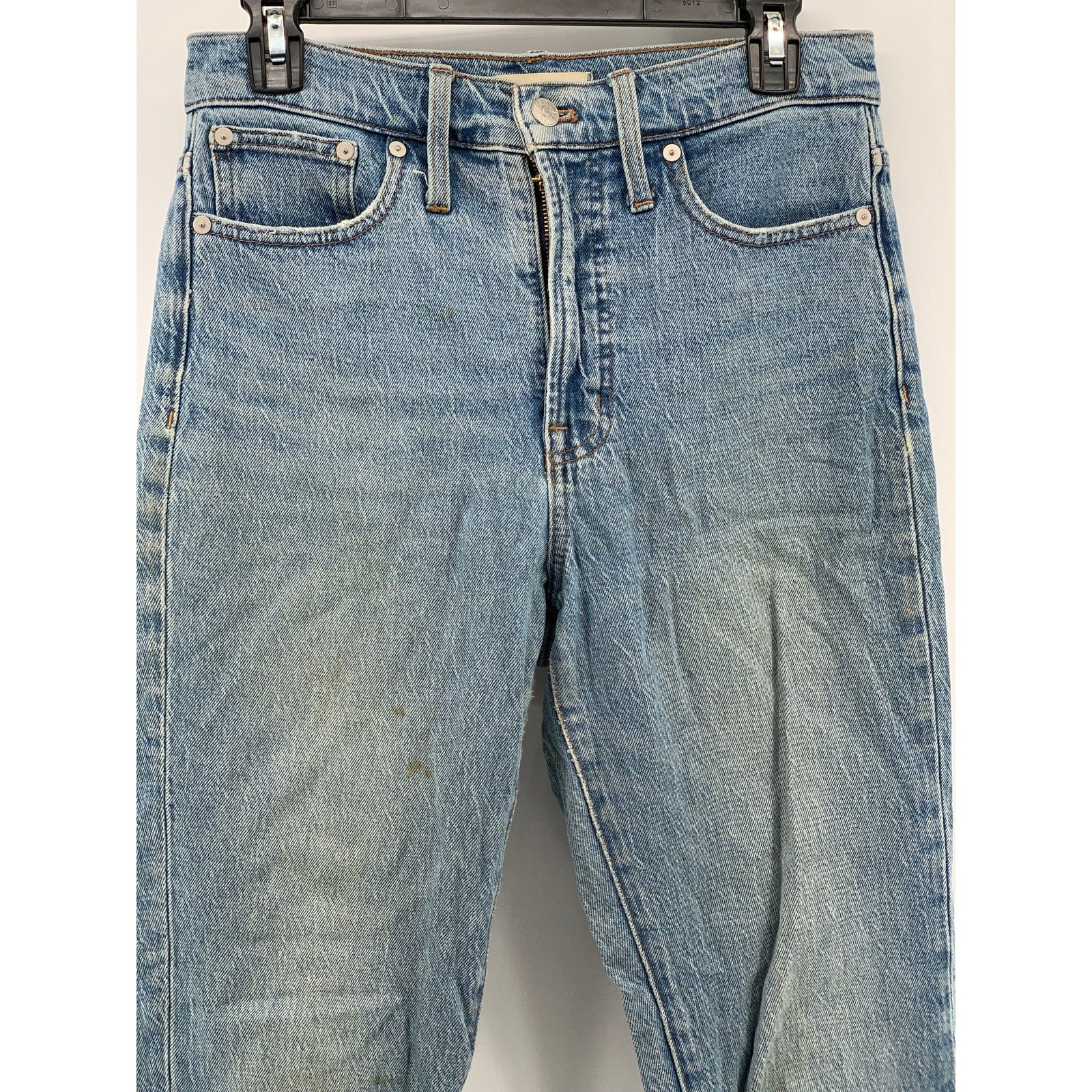 MADEWELL Women's Light Blue Denim High-Rise The Perfect Vintage Jean SZ 26