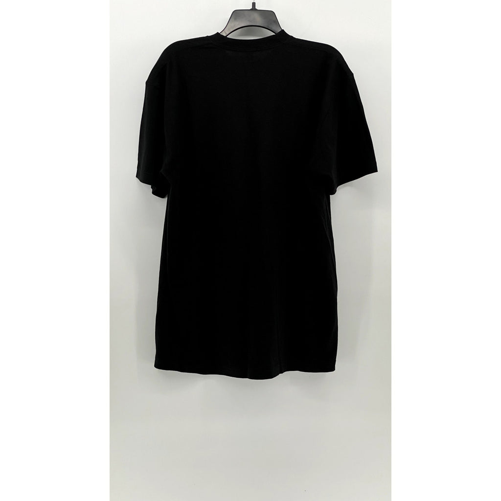 AMERICAN APPAREL Men's Black Crewneck The Fakers Perfume Bottle T-Shirt SZ XL