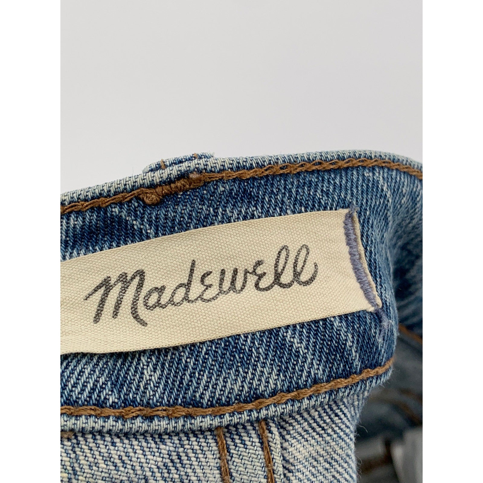 MADEWELL Women's Light Blue Denim High-Rise The Perfect Vintage Jean SZ 26