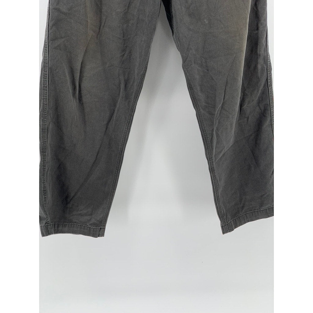 ONLYNY Men's Washed Black Straight Leg Pants SZ M