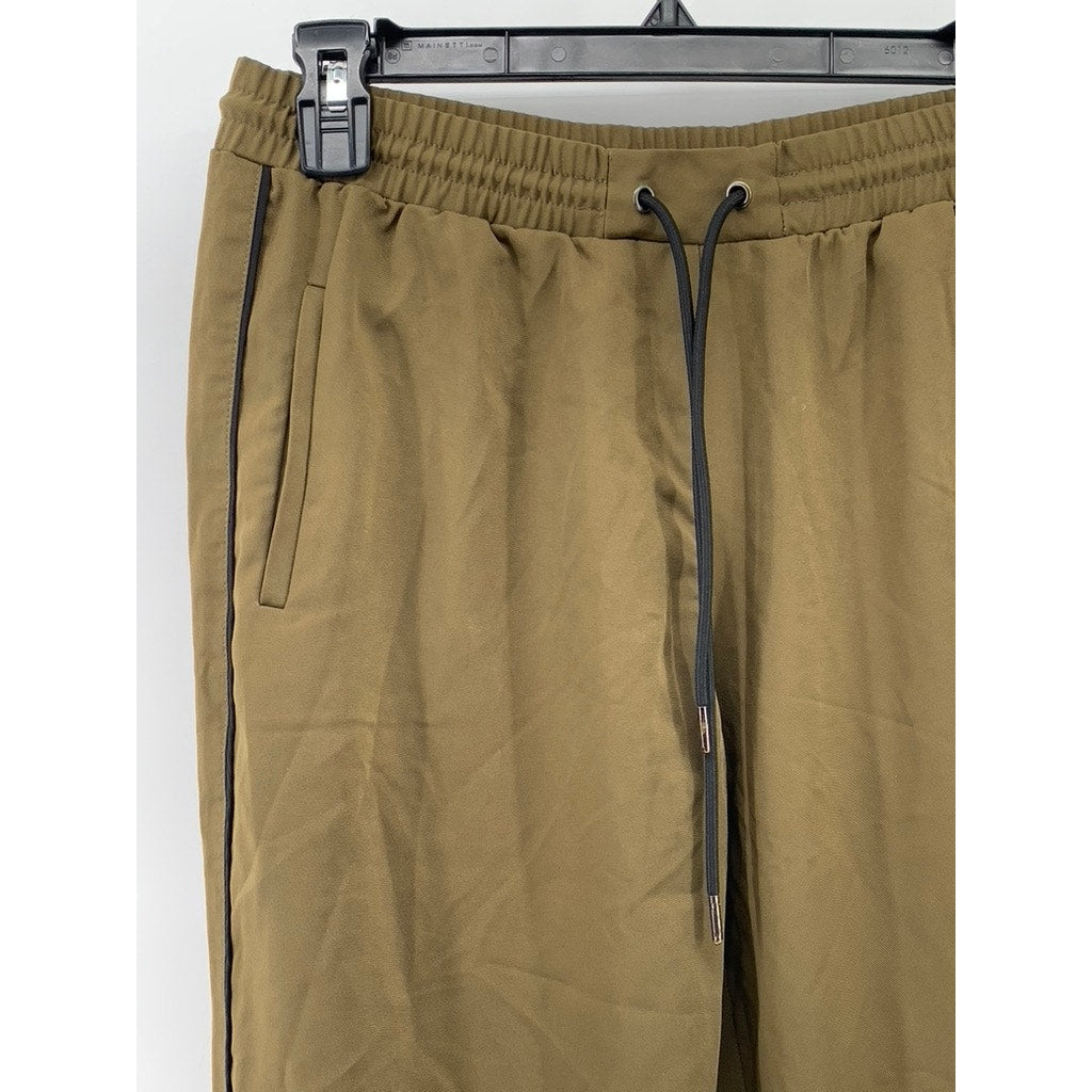 SILENCE + NOISE Women's Olive Green Slim Leg Pants SZ S
