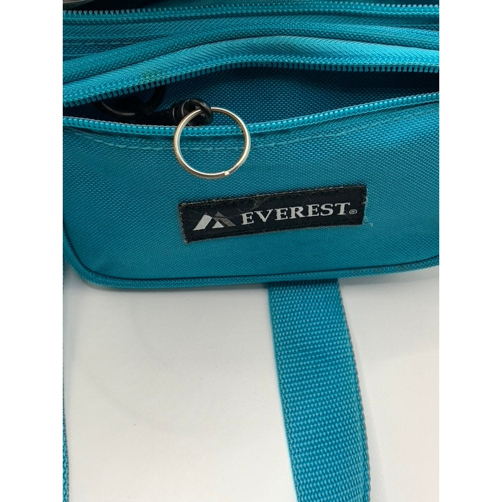 EVEREST Unisex Turquoise Signature Crossbody Fanny Pack Belt Bag