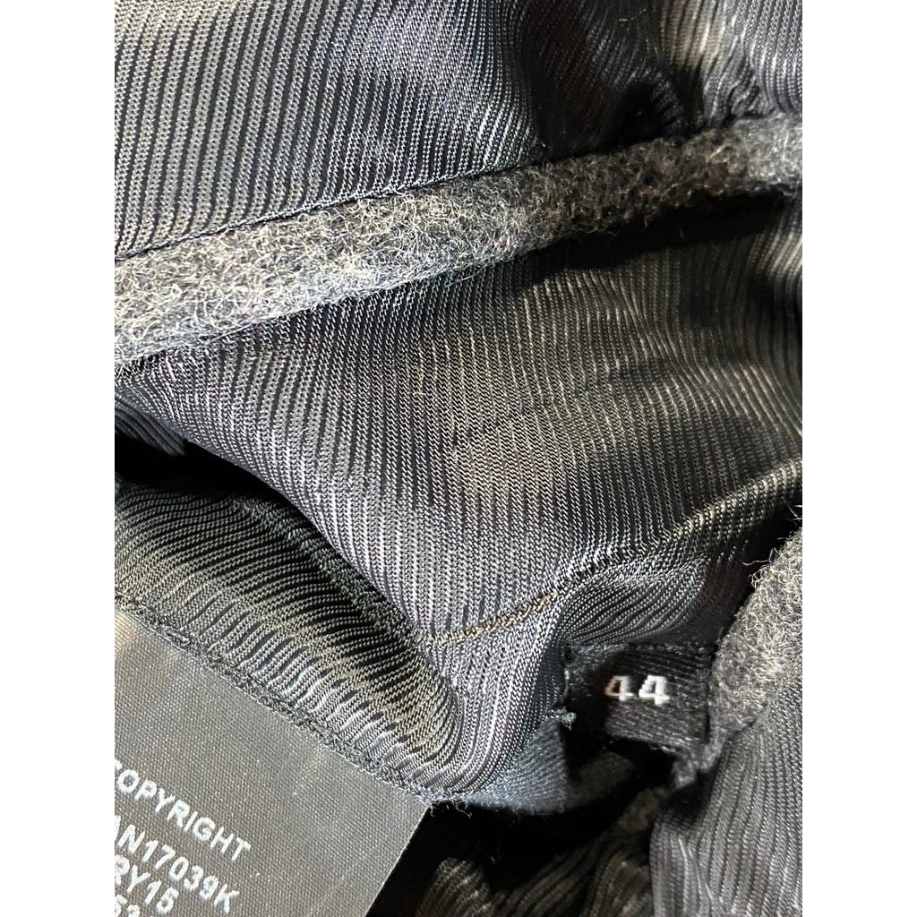 THE KOOPLES Men's Charcoal Classic Feltro Three-Button Coat SZ 44(US XS)